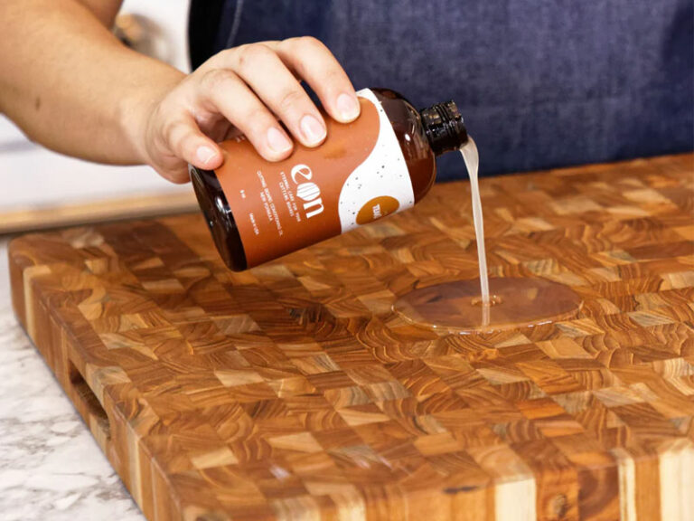 Why should you use oil to season a cutting board