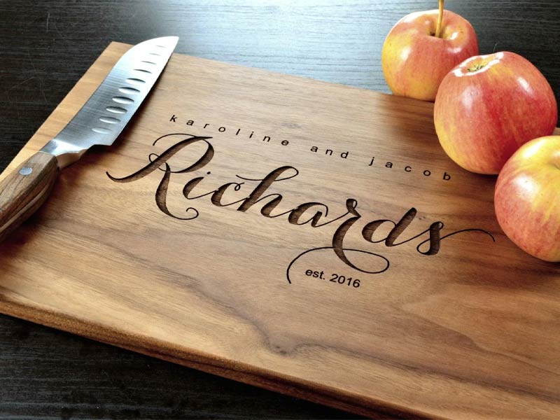 Personalized Engraving chopping board