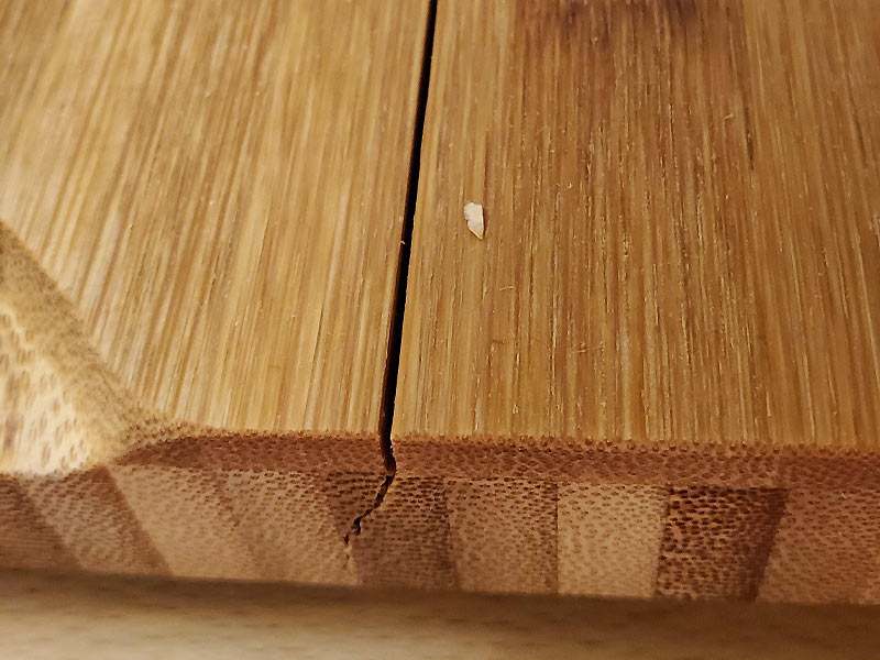 Bamboo Cutting Board Splinter
