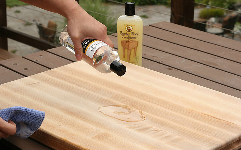 Oil Bamboo Cutting Board